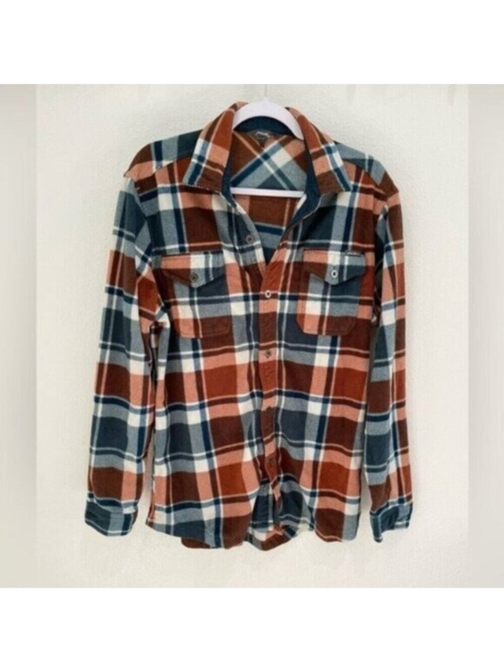 Plaid Fleece Shacket Top